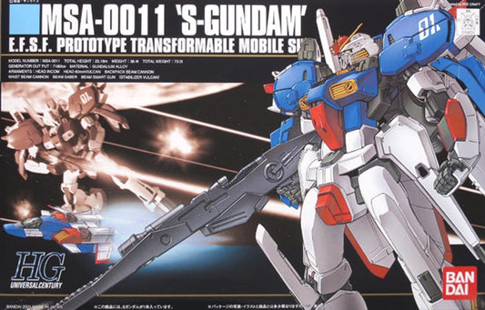 BANDAI SPIRITS Gundam HGUC 1/144 MSA-0011 'S-Gundam' Model Kit