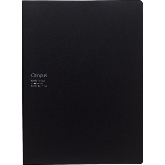 Kokuyo Campus Notebook Folder, Paper Storage, blk