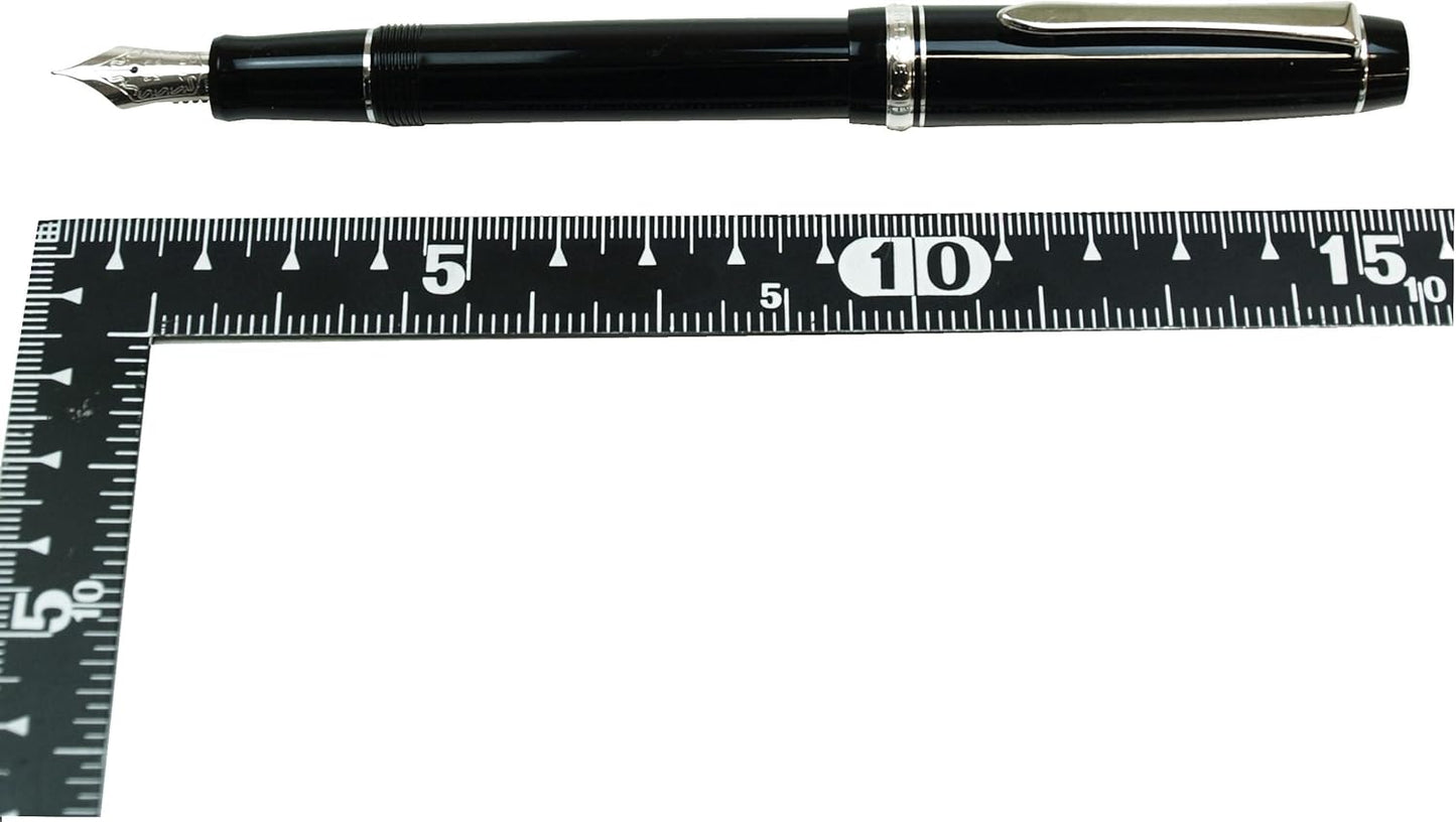 PILOT Fountain Pen Custom Heritage 91, SF-Nib, Black Body (FKVH-1MR-BSF)