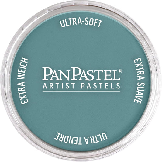 PanPastel Artist Pastels by GOLDEN, Turquoise Shade, 2.44 / 62mm Pan Diameter, Professional Artist Pastels, Unique Pan Format (cake-like)