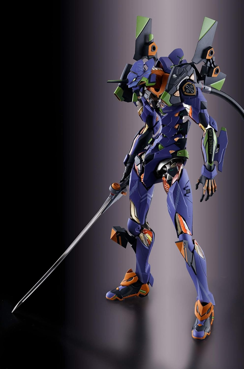 TAMASHII NATIONS Bandai Metal Build Eva-01 Test Type Neon Genesis Evangelion Action Figure