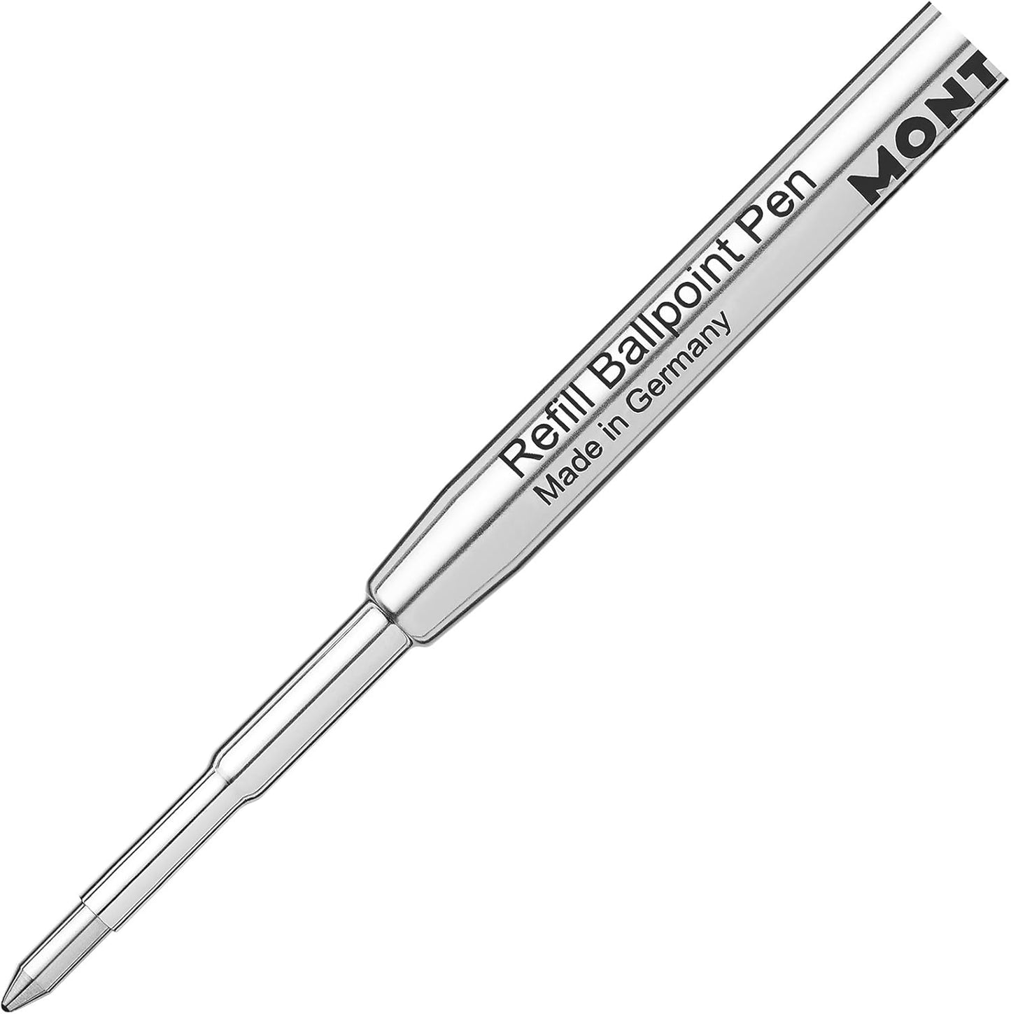 Montblanc Ballpoint Pen Refills (M) Royal Blue 124493 ??? Refill Cartridges with a Medium Tip for Montblanc Ball Pens ??? 2 x Blue Ballpoint Refills