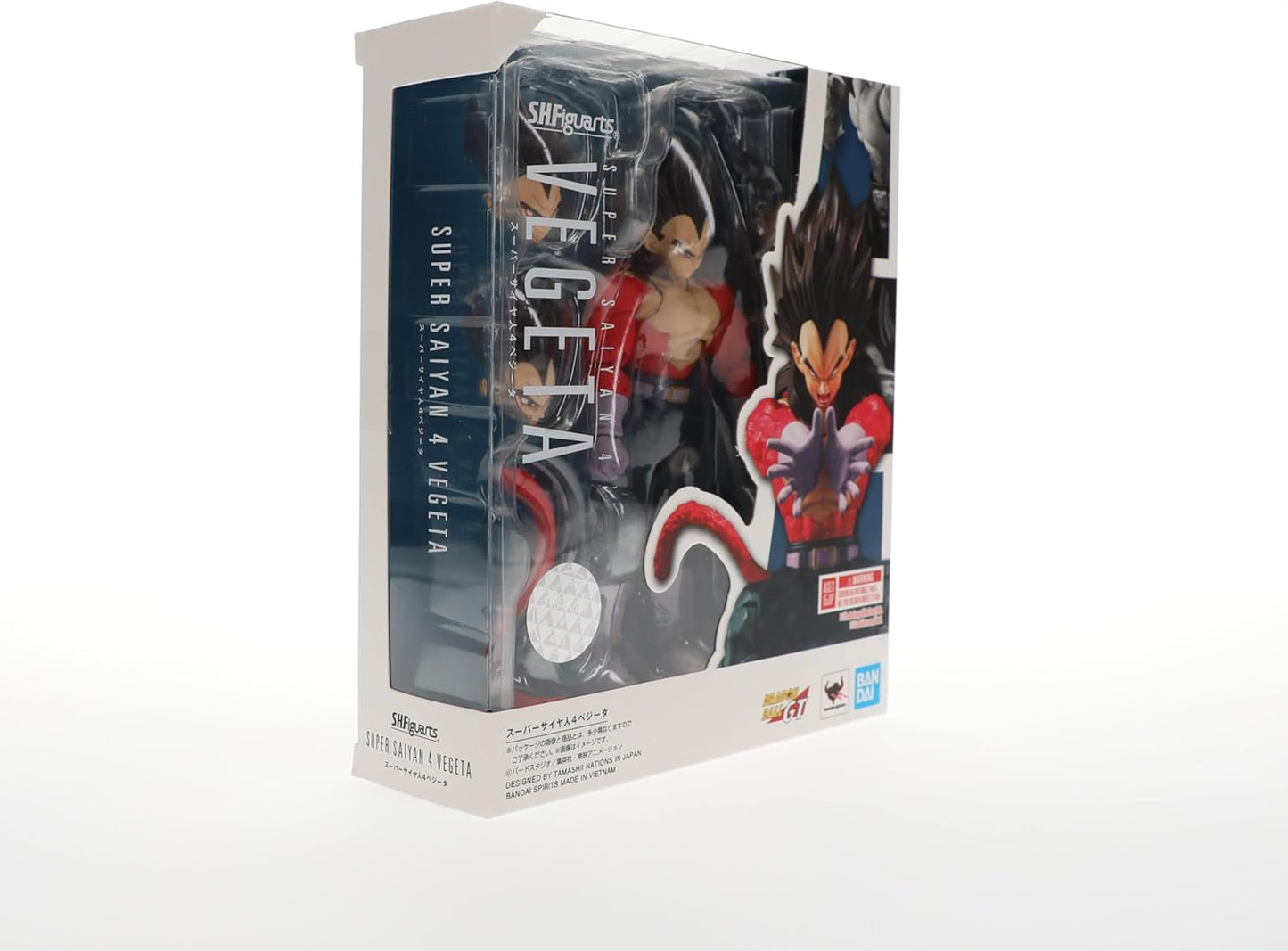 TAMASHII NATIONS - Dragon Ball GT - Super Saiyan 4 Vegeta, Bandai Spirits S.H.Figuarts Action Figure