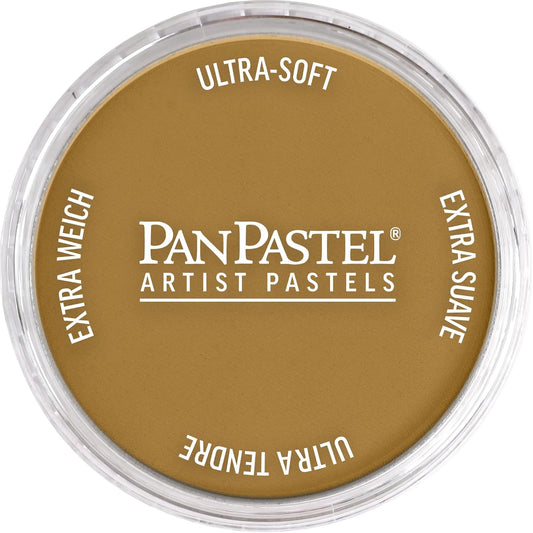 PanPastel Artist Pastels by GOLDEN, Yellow Oxide Shade, 2.44 / 62mm Pan Diameter, Professional Artist Pastels, Unique Pan Format (cake-like)