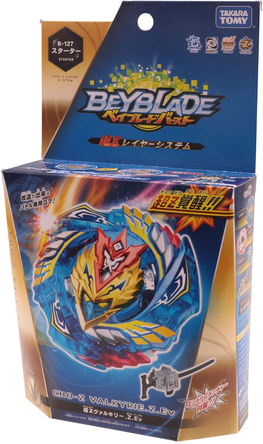 TAKARA TOMY B-127 Beyblade Burst Cho-Z Valkyrie.Z.EV Attack Starter – Authentic Japan Import