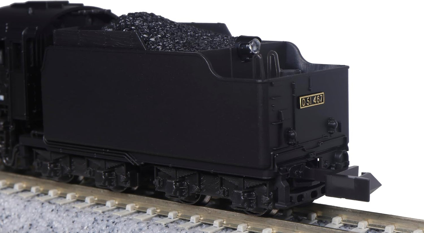KATO N Gauge D51 Hokkaido Type 2016-B Railway Model Steam Locomotive
