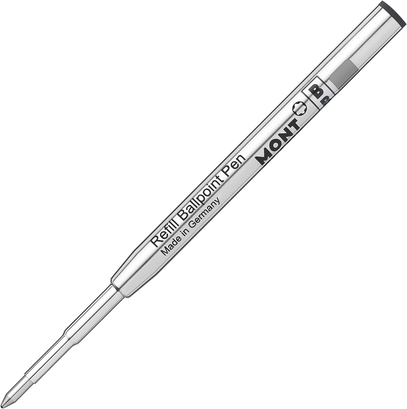 Montblanc MB116191 Ballpoint Pen Refill (B), Mystery Black, 2 Pens