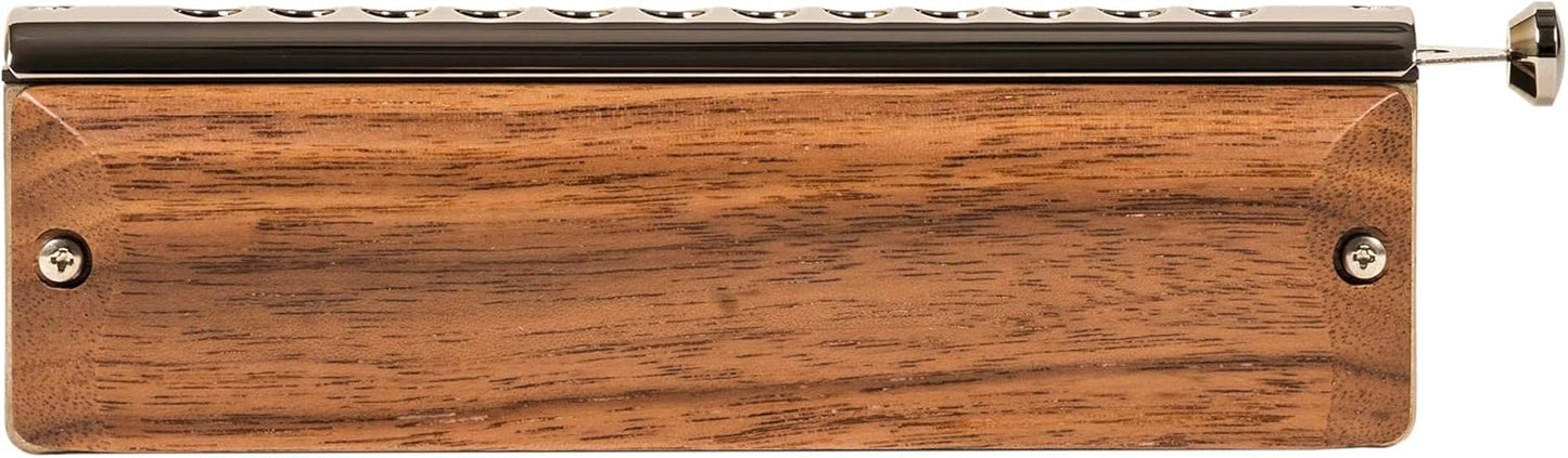 Suzuki G-48W-C Gregoire Maret Signature Harmonica, Wood Cover
