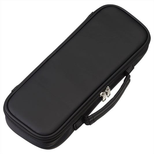 Raymey Fujii FSB169 FSB169B Topliner Pen Case, Synthetic Leather, Black