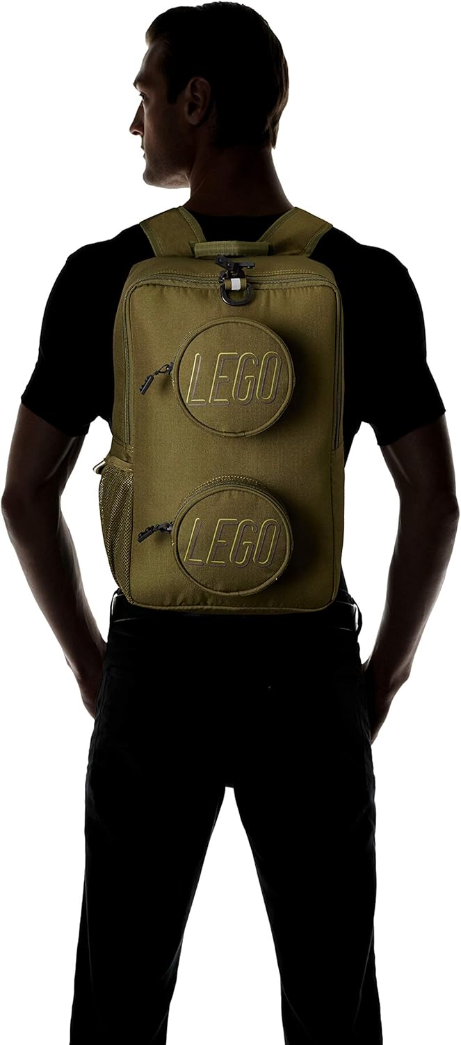 LEGO Brick Backpack - Olive