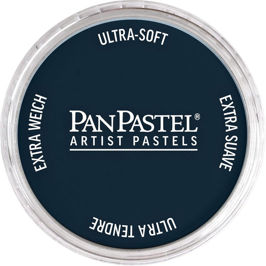PanPastel Artist Pastels by GOLDEN, Phthalo Blue Extra Dark, 2.44 / 62mm Pan Diameter, Professional Artist Pastels, Unique Pan Format (cake-like)