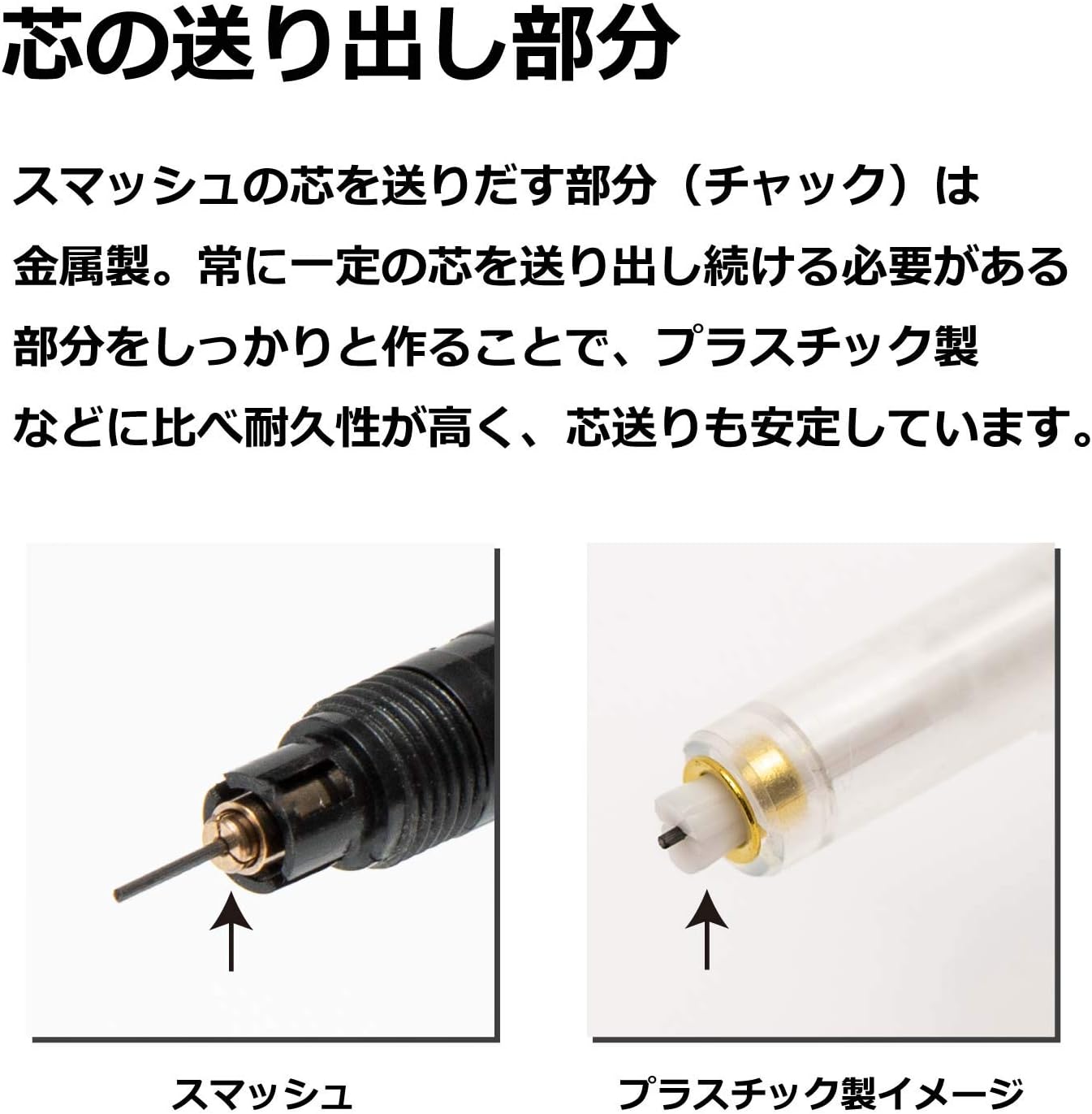 Pentel Q1005-17A Smash Mechanical Pencil, 0.02 inches (0.5 mm), Dark Green
