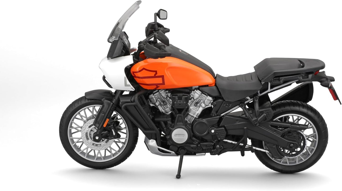 Maisto 1:12 H-D 2021 Pan America, Orange/Black/White