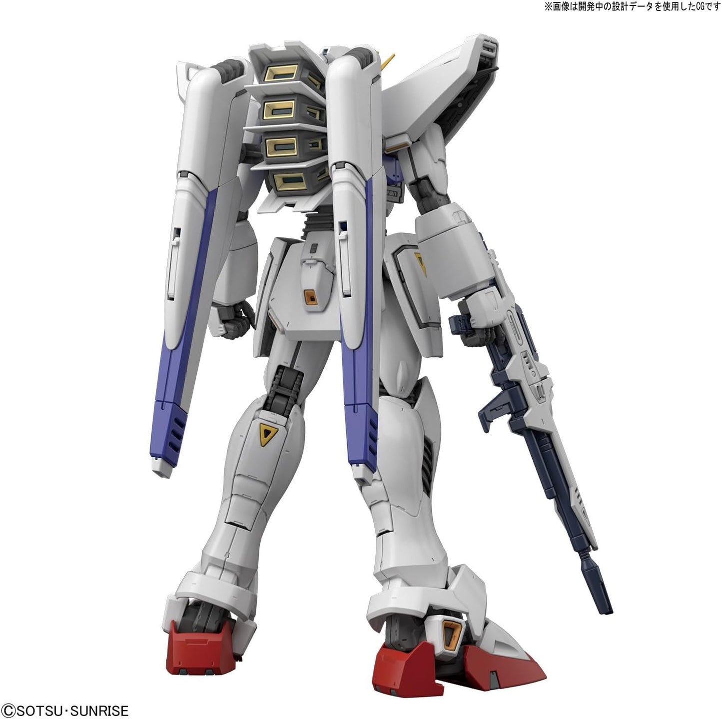 Bandai Hobby MG 1/100Gundam F91 (Ver 2.0) "Gundam F91" Action Figure, White