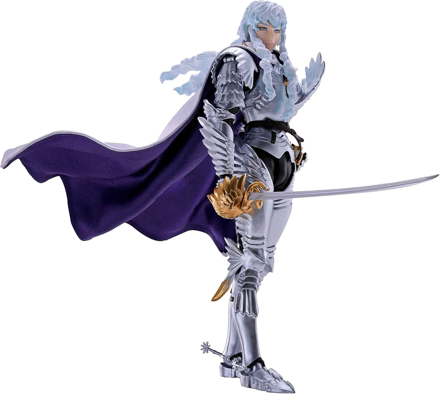 TAMASHII NATIONS - Berserk - Griffith (Hawk of Light), Bandai Spirits S.H.Figuarts Action Figure