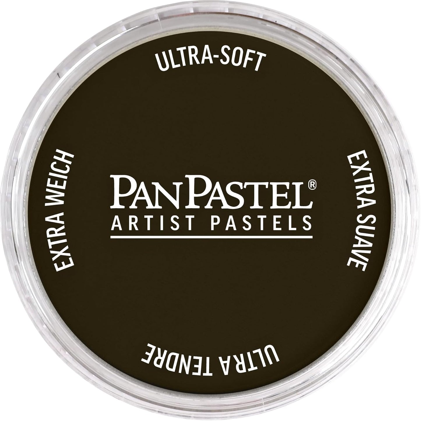 PanPastel Artist Pastels by GOLDEN, Raw Umber Extra Dark, 2.44??� / 62mm Pan Diameter, Professional Artist Pastels, Unique Pan Format (cake-like)