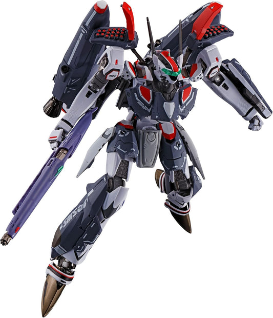 TAMASHII NATIONS - Macross Frontier - VF-25F Super Messiah Valkyrie (Alto Saotome Custom) Revival ver., Bandai Spirits DX Chogokin Die-Cast Metal Collectible