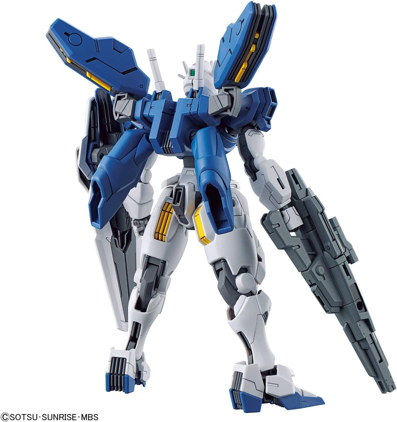 Bandai Hobby - Mobile Suit Gundam: The Witch from Mercury - #19 Gundam Aerial Rebuild, Bandai Spirits HG 1/144 Model Kit,Blue