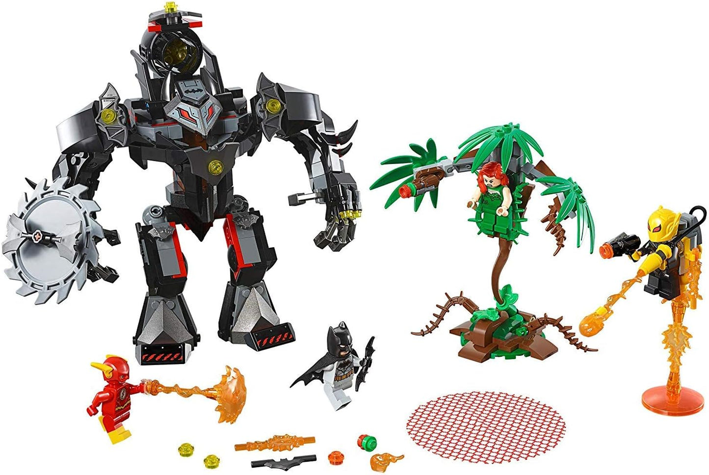 LEGO Super Heroes Batman™ Mech vs. Poison Ivy™ Mech Building Blocks for Kids (375 Pcs) 76117