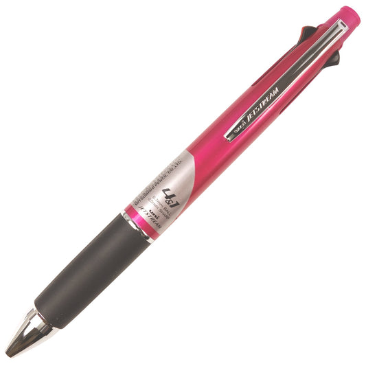 Uni Jetstream 0.7 mm Ballpoint Multi Pen and 0.5 mm Pencil, Pink Body (MSXE510007.13)
