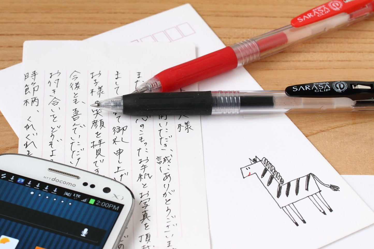 Zebra Sarasa Black Ink Refill (JF-0.4), Clip 0.4 0.4mm Gel Pen Ballpoint Pen (JJS15-BK) - 10 pieces