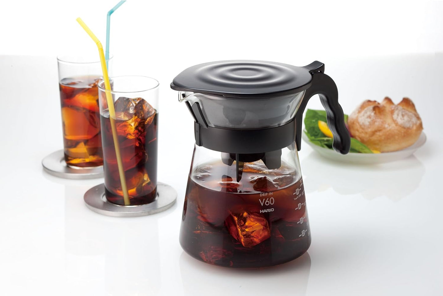 Hario V60 "Drip-In" Coffee Brewer, 700ml, Black