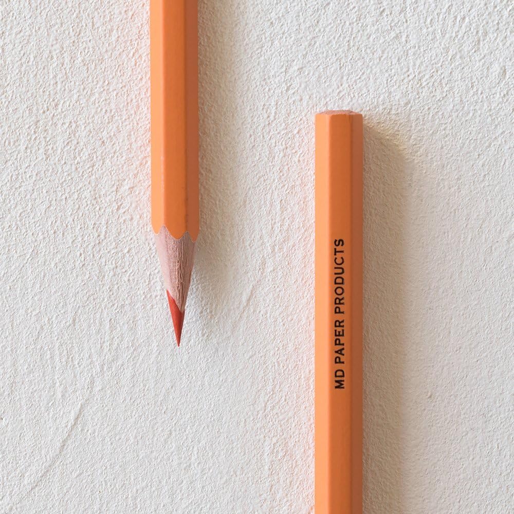 DESIGNPHIL 35323006 MIDORI Pencils, MD Colored Pencils, Set of 6
