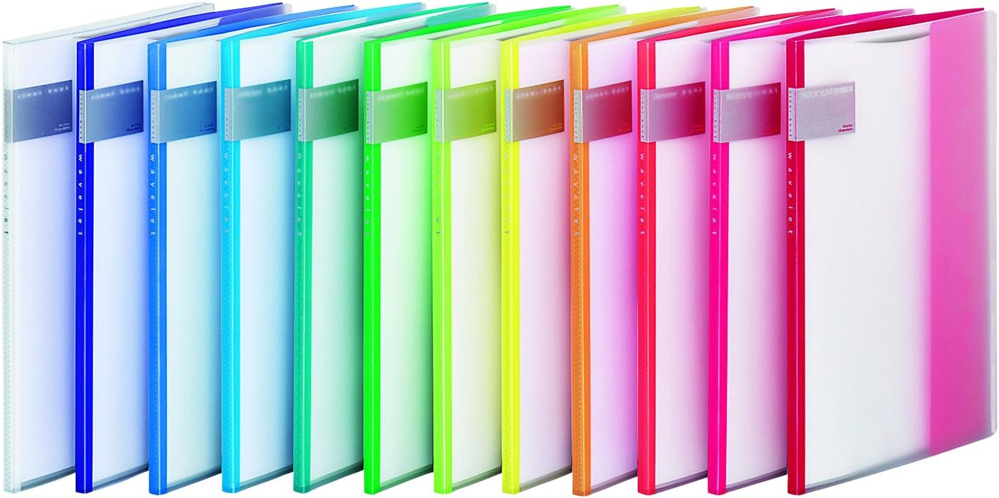 Kokuyo clear book Webre A4 20 sheets Scarlett La -T1-12