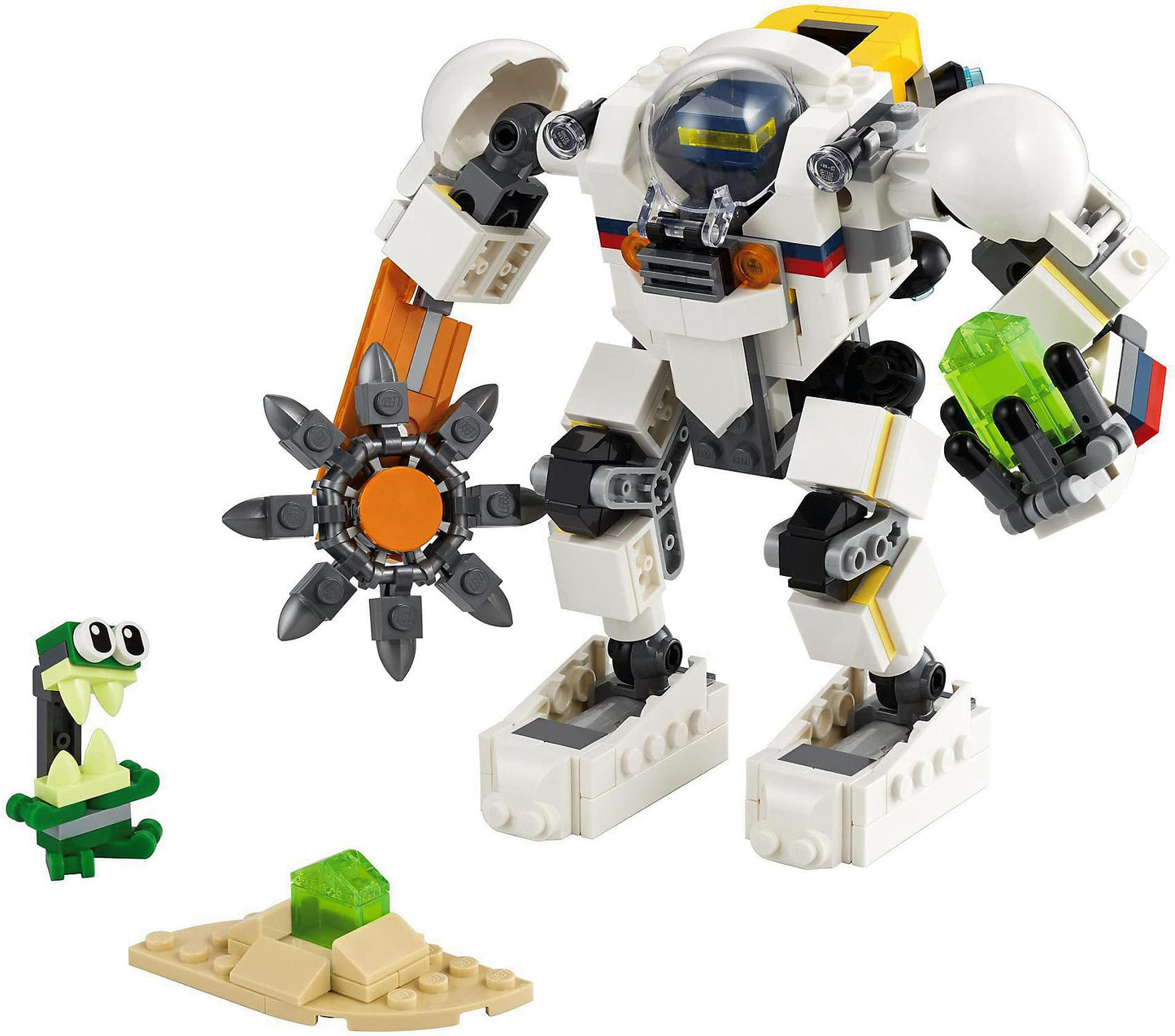 LEGO® Creator 3in1 Space Mining Mech 31115 Building Kit Featuring a Mech Toy, Robot Toy and Alien Figure