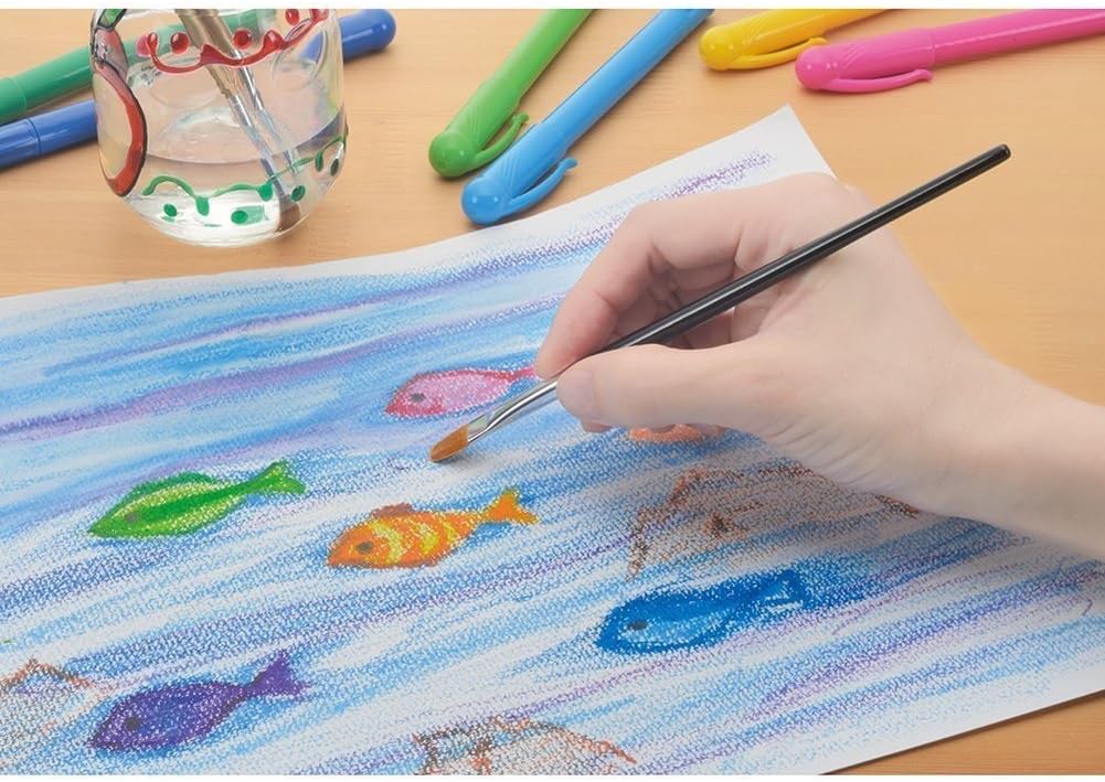 Yamato Colorix Silky Twister Crayons, CLST-24, 24 Colors