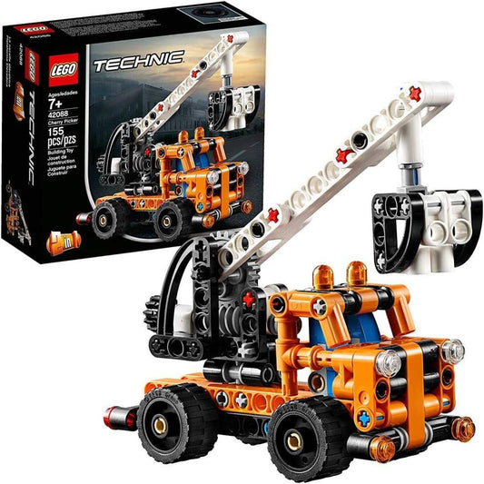 Lego Cherry Picker Toy Truck, 2 in 1 Model, Tow Truck, Construction Vehicle Toys for Kids