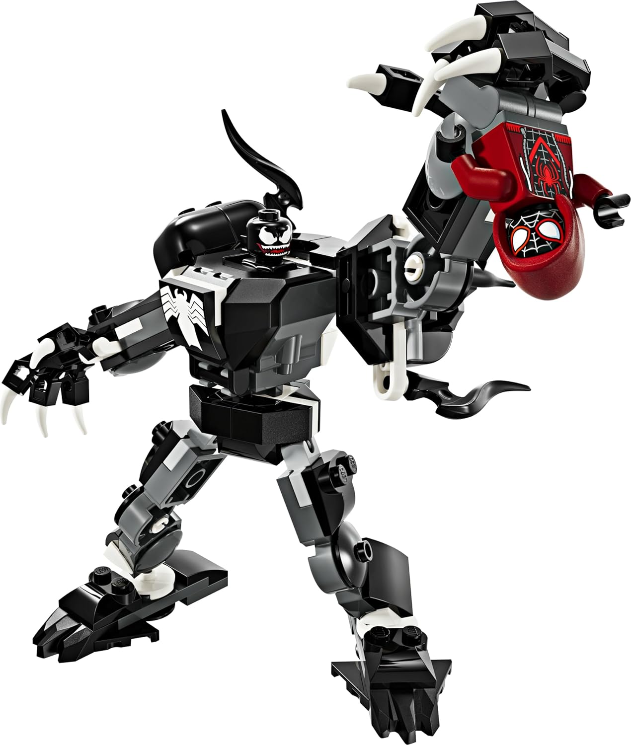 Lego Marvel Superheroes Venom Mech Armor vs. Miles Morales Set 76276