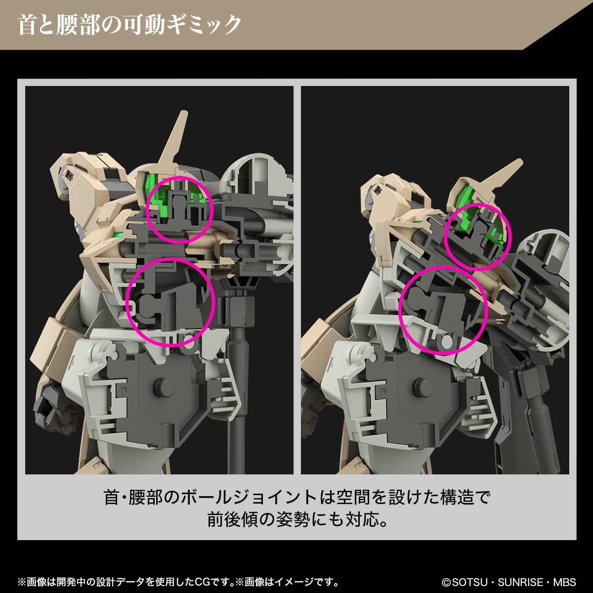 Bandai Hobby - Mobile Suit Gundam: The Witch from Mercury - #23 Demi Barding, Bandai Spirits HG 1/144 Model Kit