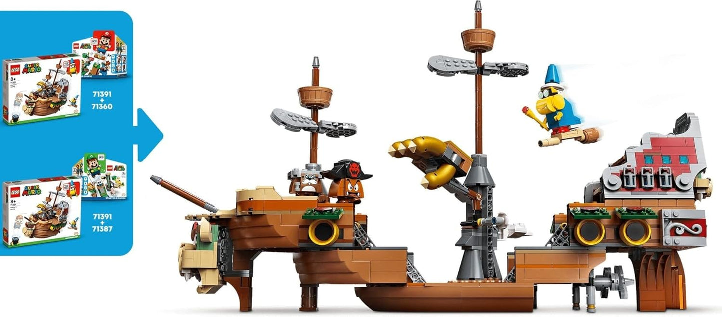 LEGO 71391 Super Mario Bowser???s Airship Expansion Set