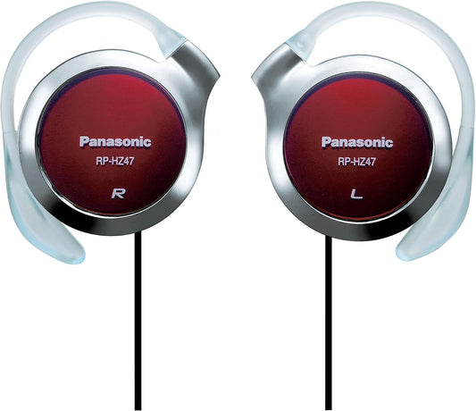Panasonic Clip Headphone Red RP-HZ47-R (Japan Import)