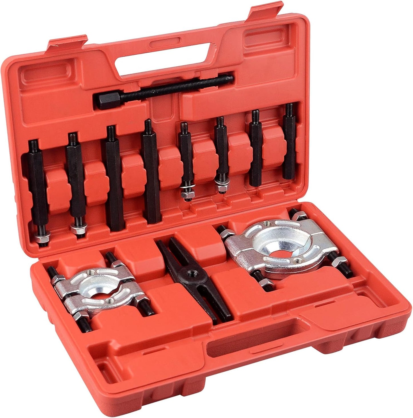 DAYUAN 12pcs Bearing Separator Puller Set, Heavy Duty 5 Ton Capacity 2" and 3" Bearings Splitters Puller Kit