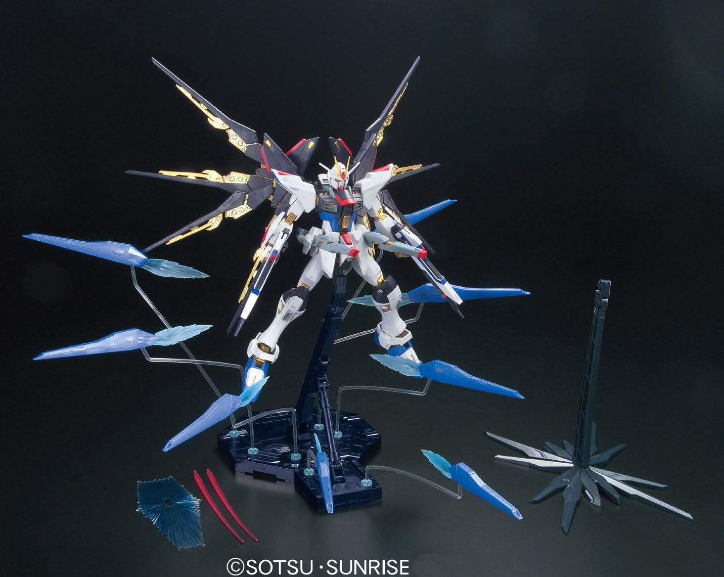 Bandai Hobby Strike Freedom Full Burst Mode Mobile Suit Gunudam Seed Destiny Model Kit (1/100 Scale)