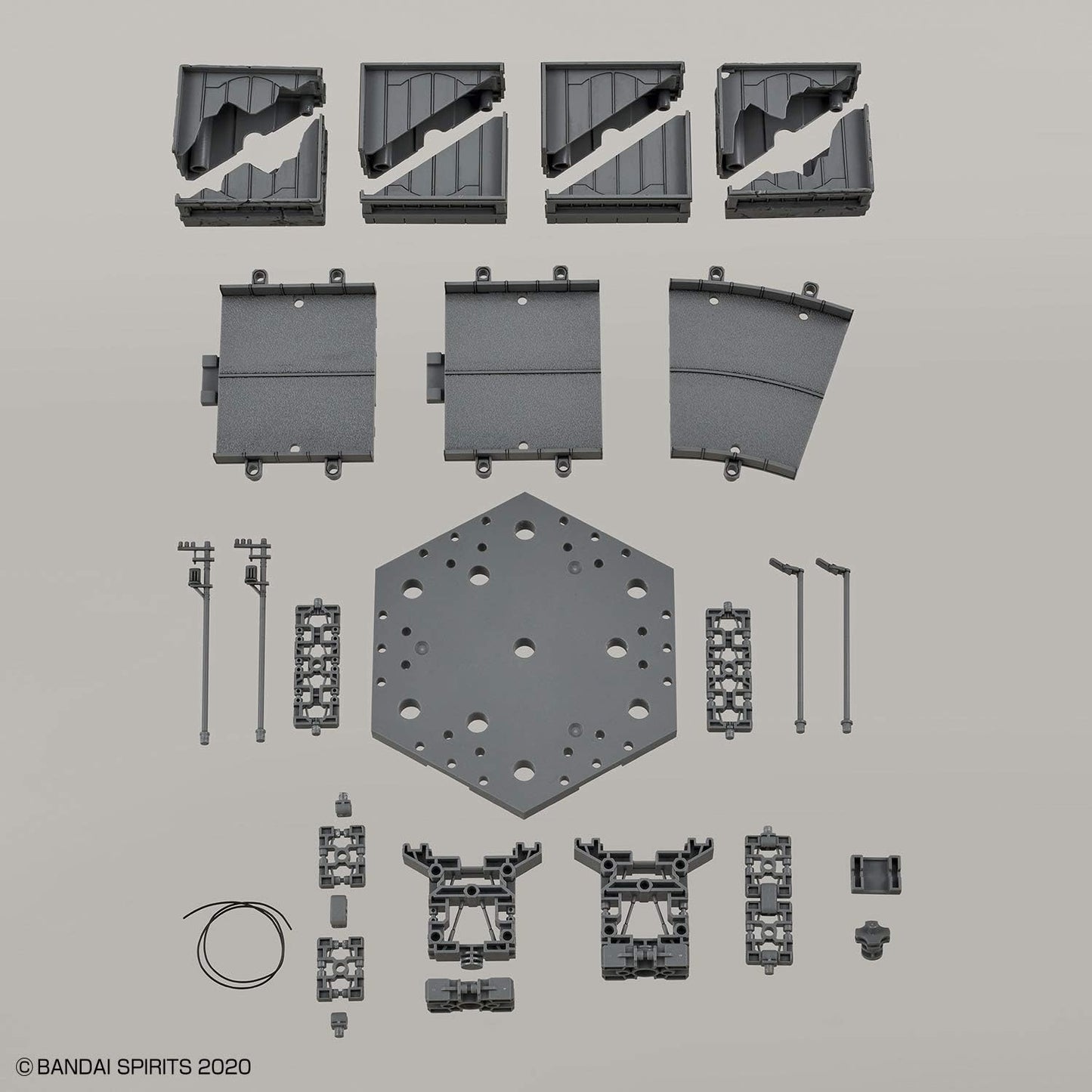 Bandai Hobby - 30 Minute Missions - #06 Customize Scene Base (City Area Version), Bandai Spirits 30MM 1/144 Model Kit
