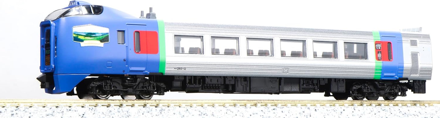 KATO N Gauge Kiha 283 Series Okhotsk/Heavy Snow 4-Car Set, Engaru, Kitami, Bihoro, Railway Model, Diesel Car