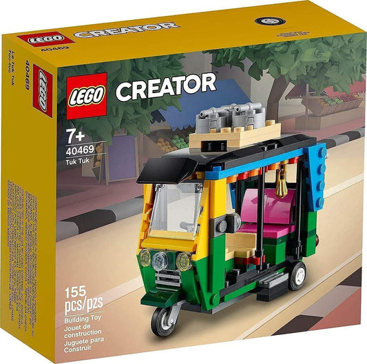 Lego Creator Tuk Tuk 40469 Exclusive Building Set – 155 Pieces, Multicolor
