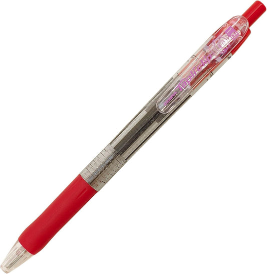 ZEBRA Tapli Clip Ballpoint Pen - 1.6 mm - Red Body - Red Ink