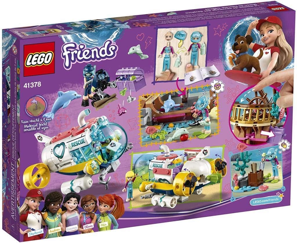 LEGO Friends Dolphin Rescue Submarine 41378 Blocks