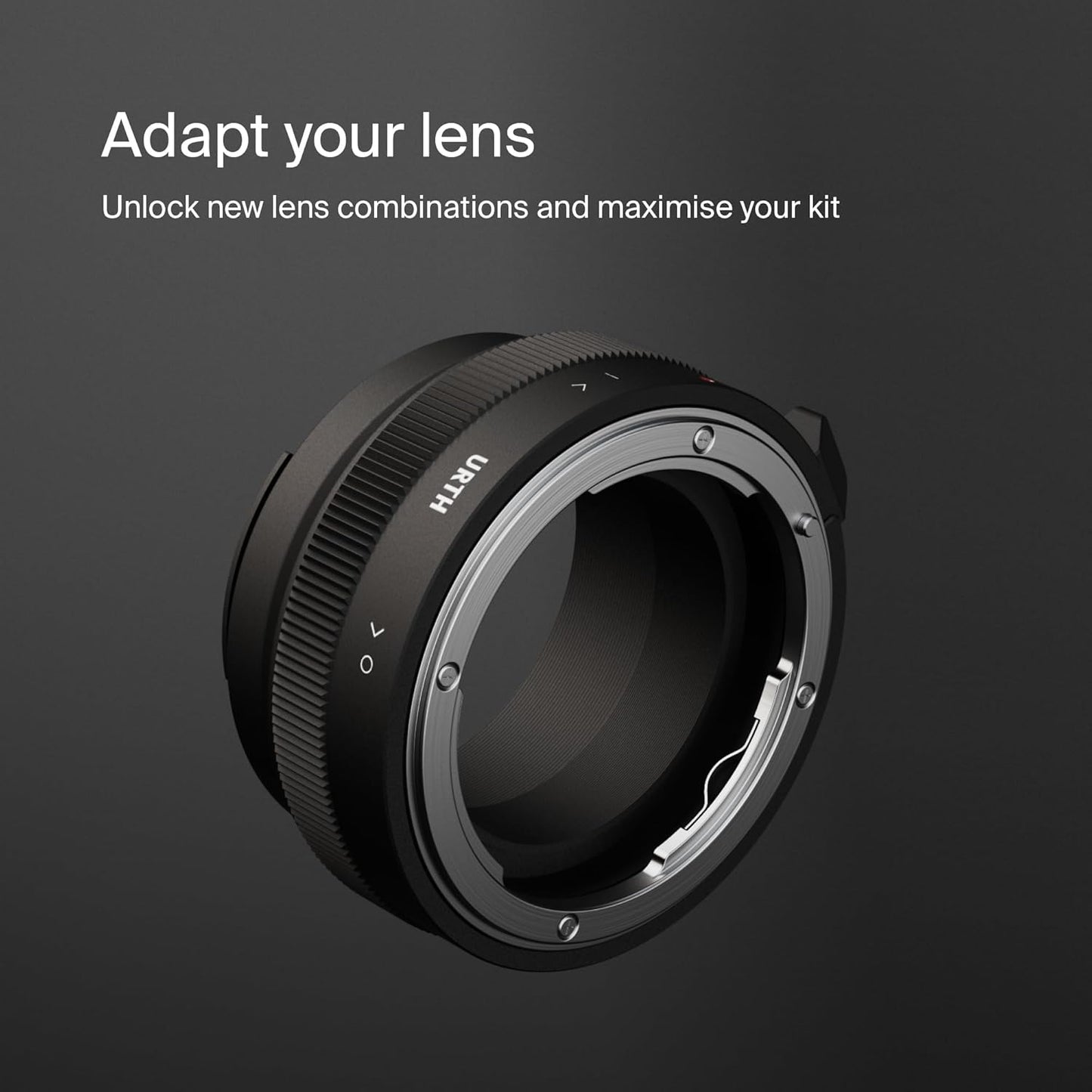 Urth Lens Mount Adapter: Compatible for Nikon F (G-Type) Lens to Sony E Camera Body