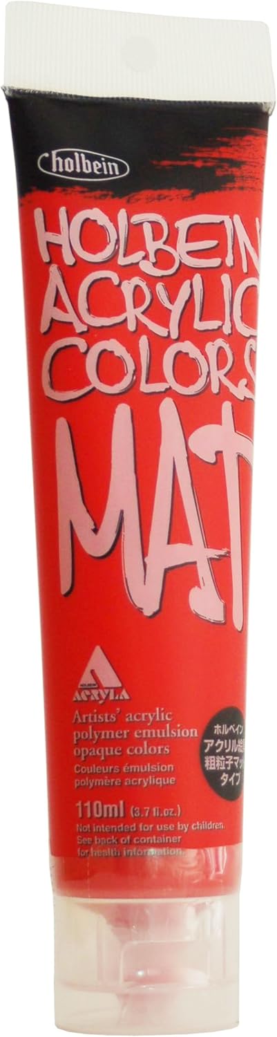 Holbein Acrylic Colors Mat Carmine (B)