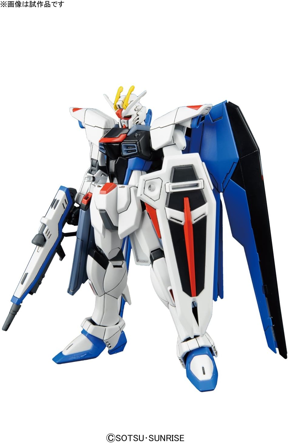 Bandai Hobby 1/144 HGCE Freedom Gundam Action Figure, Multicolor, 8"