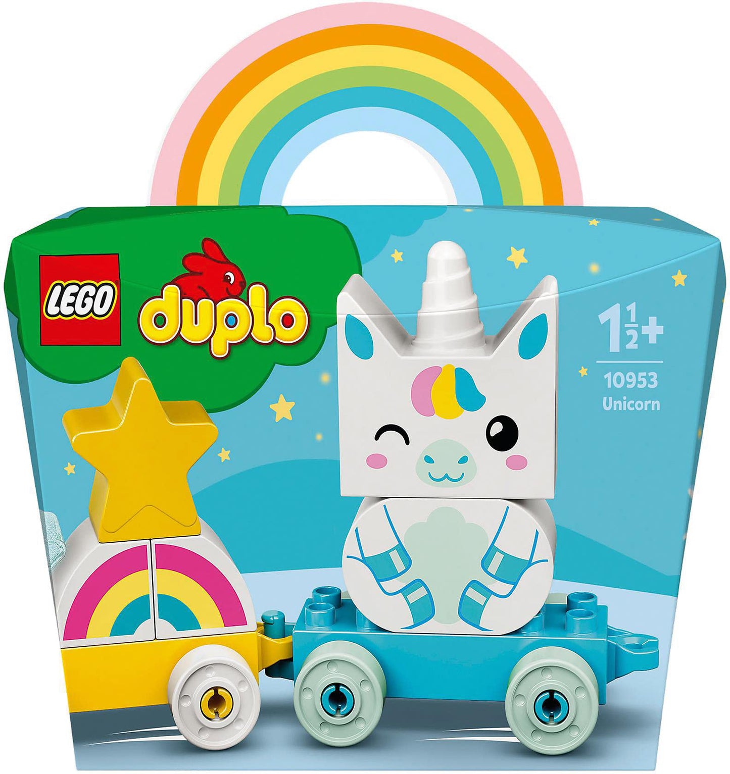 LEGO DUPLO My First Unicorn 10953 Pull-Along Toy Set for Toddlers