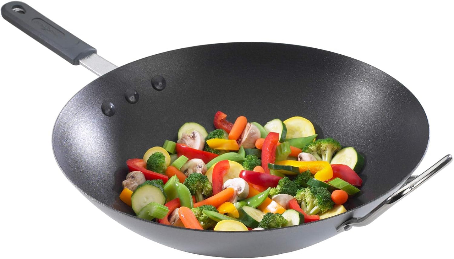 Nordic Ware 14 Inch Asian Spun Wok