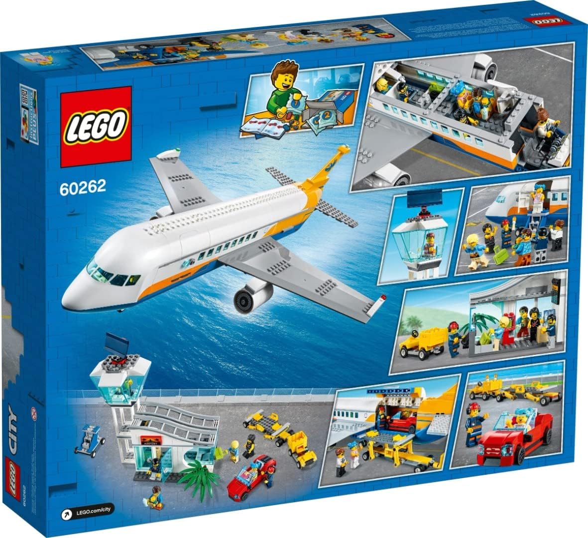 LEGO 60262 City Airport Passenger Airplane