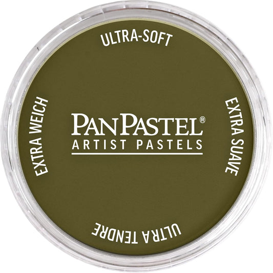 PanPastel Artist Pastels by GOLDEN, Yellow Oxide Extra Dark, 2.44 / 62mm Pan Diameter, Professional Artist Pastels, Unique Pan Format (cake-like)