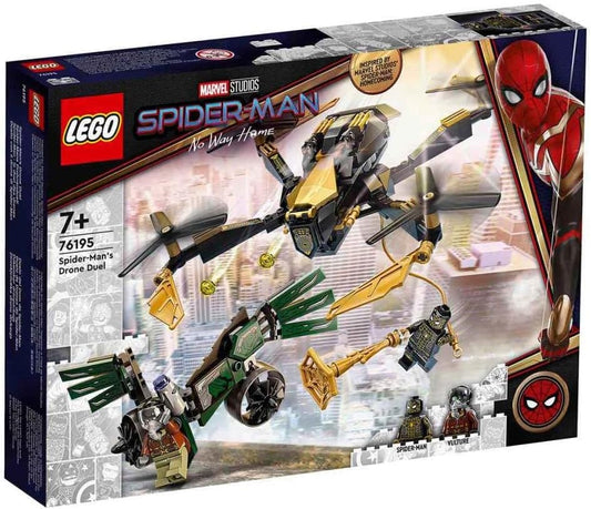LEGO Marvel Spider-Man Drone Duel 76195 Building Kit 198 Pieces
